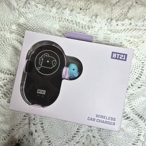 OFFICIAL BT21 MANG WIRELESS CAR CHARGER BNIB